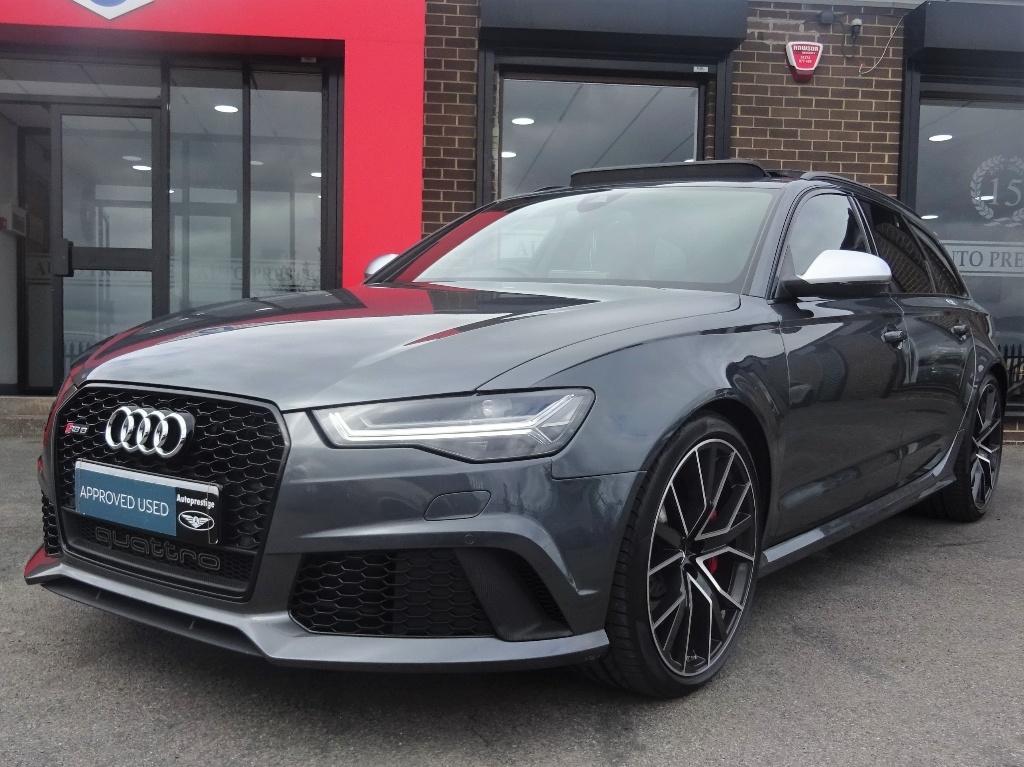 Audi RS6 4.0 Performance Avant Tiptronic Quattro 5dr Estate Petrol Grey at Autoprestige Bradford