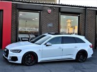 Audi RS4 Avant 2.9 QUATTRO MASSIVE SPEC PEARL WHITE PAN ROOF VATQ Four Wheel Drive Petrol Pearl White