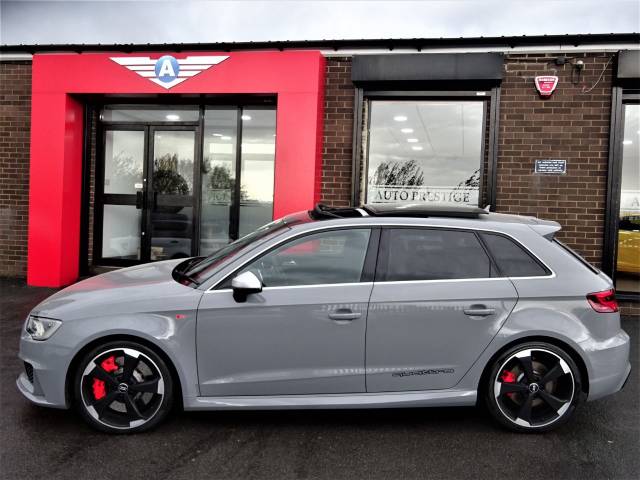 2016 Audi RS3 2.5 TFSI RS 3 Quattro 5dr S Tronic [Nav]MASSIVE SPEC NARDO GREY PAN ROOF DYNAMIC PACK