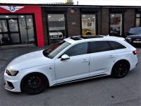 Audi RS4 Avant 2.9 QUATTRO MASSIVE SPEC PEARL WHITE PAN ROOF VATQ Four Wheel Drive Petrol Pearl White