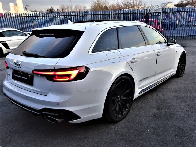 2018 Audi RS4 Avant 2.9 QUATTRO MASSIVE SPEC PEARL WHITE PAN ROOF VATQ