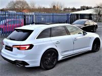 Audi RS4 Avant 2.9 QUATTRO MASSIVE SPEC PEARL WHITE PAN ROOF VATQ Four Wheel Drive Petrol Pearl White