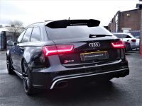 Audi RS6 4.0T FSI Quattro Tip Auto MASSIVE SPECIFICATION 66 REG VERY LOW MILEAGE FROM NEW Estate Petrol Black