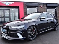 Audi RS6 4.0T FSI Quattro Tip Auto MASSIVE SPECIFICATION 66 REG VERY LOW MILEAGE FROM NEW Estate Petrol Black