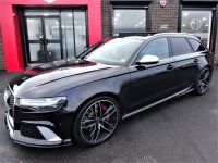 Audi RS6 4.0T FSI Quattro Tip Auto MASSIVE SPECIFICATION 66 REG VERY LOW MILEAGE FROM NEW Estate Petrol Black