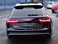 Audi RS6 4.0T FSI Quattro Tip Auto MASSIVE SPECIFICATION 66 REG VERY LOW MILEAGE FROM NEW Estate Petrol Black