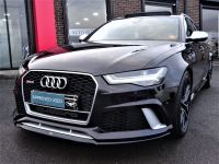 Audi RS6 4.0T FSI Quattro Tip Auto MASSIVE SPECIFICATION 66 REG VERY LOW MILEAGE FROM NEW Estate Petrol Black