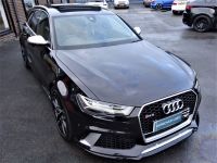 Audi RS6 4.0T FSI Quattro Tip Auto MASSIVE SPECIFICATION 66 REG VERY LOW MILEAGE FROM NEW Estate Petrol Black