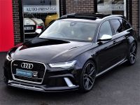 Audi RS6 4.0T FSI Quattro Tip Auto MASSIVE SPECIFICATION 66 REG VERY LOW MILEAGE FROM NEW Estate Petrol Black