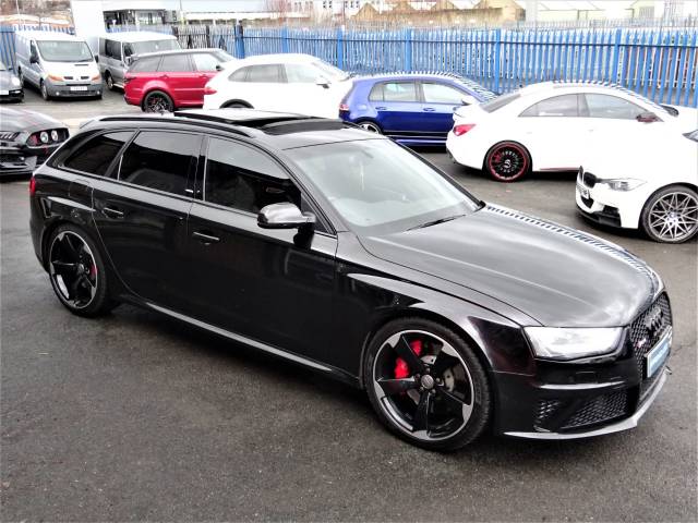 2013 Audi RS4 4.2 FSI Quattro 5dr S Tronic MASSIVE SPECIFICATION BLACK PACK 63 REG