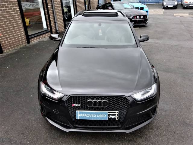 Audi RS4 4.2 FSI Quattro 5dr S Tronic MASSIVE SPECIFICATION BLACK PACK 63 REG Estate Petrol Black