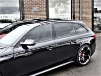Audi RS4 4.2 FSI Quattro 5dr S Tronic MASSIVE SPECIFICATION BLACK PACK 63 REG Estate Petrol Black