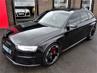 Audi RS4 4.2 FSI Quattro 5dr S Tronic MASSIVE SPECIFICATION BLACK PACK 63 REG Estate Petrol Black