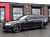Audi RS4 4.2 FSI Quattro 5dr S Tronic MASSIVE SPECIFICATION BLACK PACK 63 REG Estate Petrol Black
