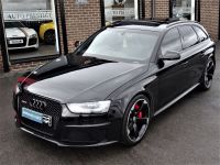 Audi RS4 4.2 FSI Quattro 5dr S Tronic MASSIVE SPECIFICATION BLACK PACK 63 REG Estate Petrol Black