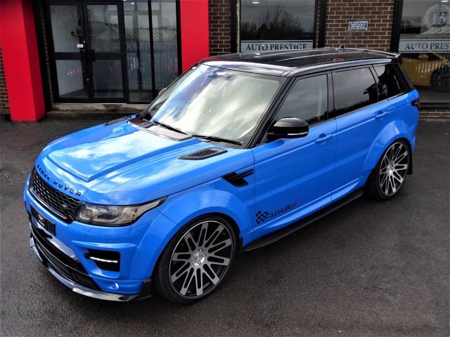 Land Rover Range Rover Sport 3.0 SDV6 HSE 5dr Auto ADAIR GTS RARE CUSTOM PALLET BLUE INDIVIDUAL EDITION Four Wheel Drive Diesel Blue