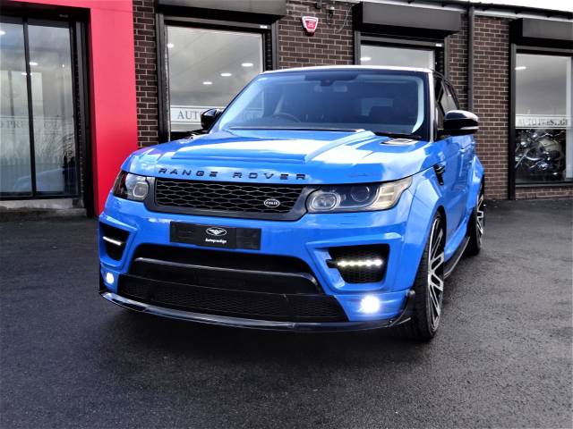 2015 Land Rover Range Rover Sport 3.0 SDV6 HSE 5dr Auto ADAIR GTS RARE CUSTOM PALLET BLUE INDIVIDUAL EDITION