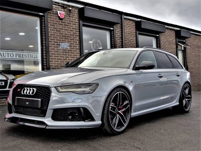 Audi RS6 4.0T FSI Quattro NARDO GREY 65 REG MASSIVE SPECIFICATION AUDI WARRANTY 1 OWNER DVD SYSTEM Estate Petrol Nardo Grey