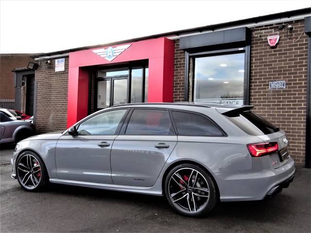 2015 Audi RS6 4.0T FSI Quattro NARDO GREY 65 REG MASSIVE SPECIFICATION AUDI WARRANTY 1 OWNER DVD SYSTEM