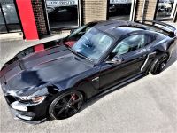 Ford Mustang 5.0 V8 GT 2dr Auto WIDEBODY FULL GT-RS 350 PACK BY ROGUE CUSTOMS LOOKS OVER 70K WORTH UK CAR 66 REG Coupe Petrol Black