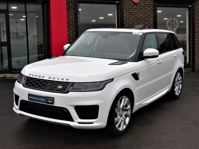 Land Rover Range Rover Sport 2.0 P400e HSE Dynamic 5dr Auto PRICE PLUS VAT VATQ Estate Hybrid White