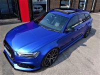 Audi RS6 4.0T FSI Quattro Performance AKRAPOVIC MASSIVE SPEC 67 REG LOW MILEAGE OVER 10K EXTRAS Estate Petrol Sepang Blue Pearl Effect
