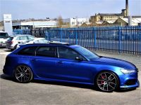 Audi RS6 4.0T FSI Quattro Performance AKRAPOVIC MASSIVE SPEC 67 REG LOW MILEAGE OVER 10K EXTRAS Estate Petrol Sepang Blue Pearl Effect