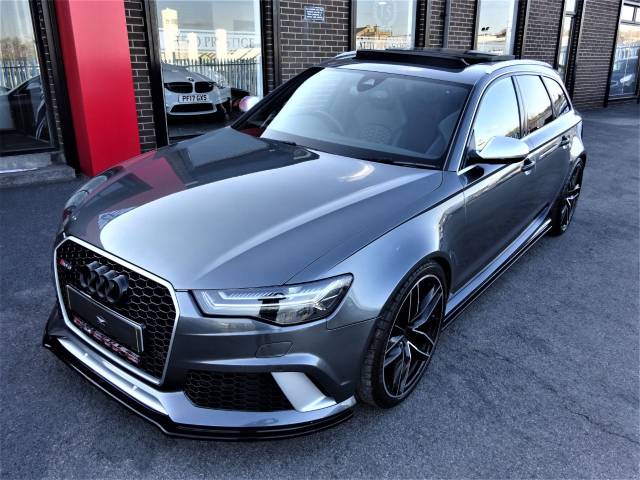 2015 Audi RS6 4.0 TFSI Avant WITH ALUMINIUM PACK LOW MILEAGE WITH EXTRAS PAN ROOF