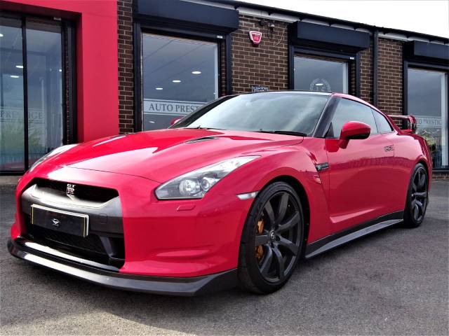 Nissan GT-R 3.8 Black Edition 2dr Auto [Sat Nav] LITCHFIELD AND CARBON UPGRADES MASSIVE HISTORY STAGE II Coupe Petrol Red