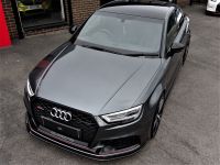 Audi RS3 2.5 TFSI RS 3 Quattro 4dr S Tronic WITH EXTRAS 68 REG AS NEW LOW MILEAGE CARBON AERO PACK Saloon Petrol Daytona Grey Pearl Effect