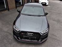 Audi RS3 2.5 TFSI RS 3 Quattro 4dr S Tronic WITH EXTRAS 68 REG AS NEW LOW MILEAGE CARBON AERO PACK Saloon Petrol Daytona Grey Pearl Effect