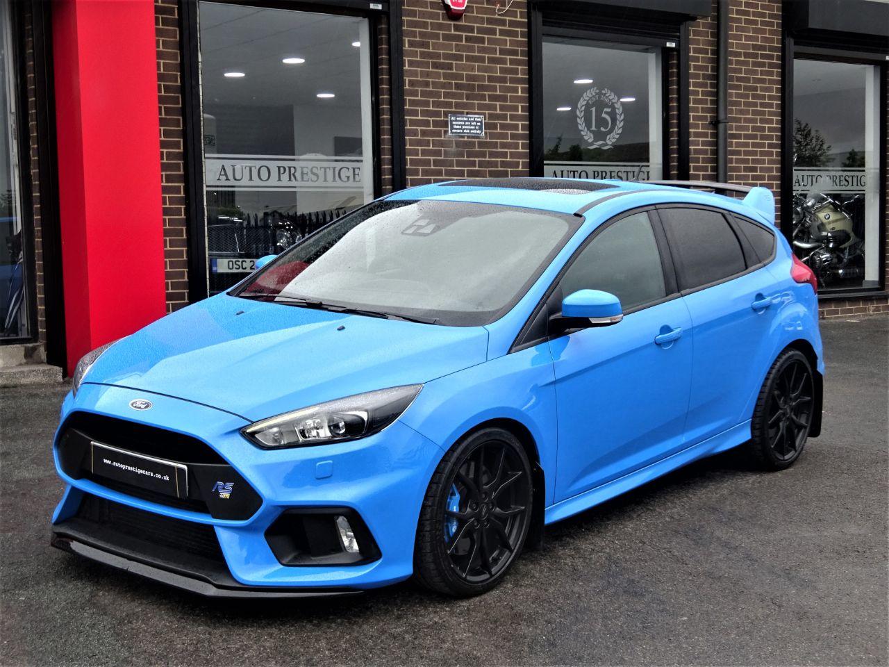 Ford Focus Rs 2.3 EcoBoost 5dr WITH EVERY EXTRA NITRO BLUE 66 REG MOUNTUNE 375 SHELL SEATS SUNROOF Hatchback Petrol Blue at Autoprestige Bradford
