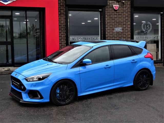 2016 Ford Focus RS 2.3 EcoBoost 5dr WITH EVERY EXTRA NITRO BLUE 66 REG MOUNTUNE 375 SHELL SEATS SUNROOF