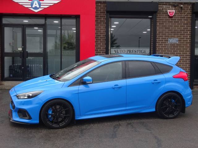 2016 Ford Focus RS 2.3 EcoBoost 5dr WITH EVERY EXTRA NITRO BLUE 66 REG MOUNTUNE 375 SHELL SEATS SUNROOF