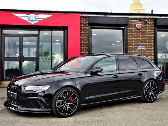 2017 Audi RS6 4.0T FSI Quattro RS 6 Performance 5dr Tip Auto MYTHOS BLACK HUGH SPEC 1 OWNER