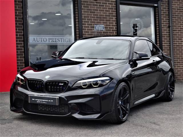 BMW M2 3.0 M2 2dr DCT WITH HUGH SPEC 67 REG CARBON PACK AND EXHAUSTS SHOW CAR SPEC Coupe Petrol Black