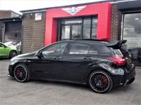 Mercedes-Benz A Class 2.0 A45 4Matic Premium 5dr Auto WITH EXTRAS AND EXTENDED WARRANTY Hatchback Petrol Black