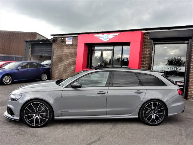 2017 Audi RS6 4.0 FSI Quattro Performance HIGH SPEC MATT NARDO GREY 105K NEW 1 OWNER MILTEKS CARBON BRAKES