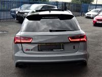 Audi RS6 4.0 FSI Quattro Performance HIGH SPEC MATT NARDO GREY 105K NEW 1 OWNER MILTEKS CARBON BRAKES Estate Petrol Grey
