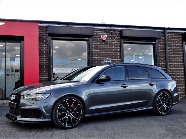 2017 Audi RS6 4.0 RS 6 Performance 5dr Tip Auto 1 OWNER WITH HUGH SPEC DAYTONA GREY DYNAMIC PACK 2 YEAR WARRANTY