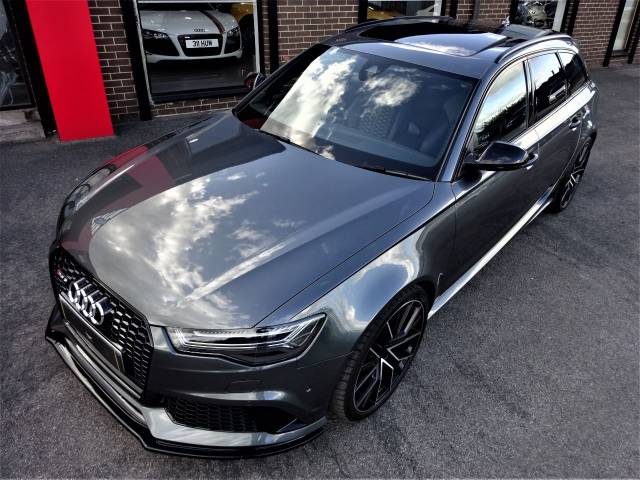 2017 Audi RS6 4.0 RS 6 Performance 5dr Tip Auto 1 OWNER WITH HUGH SPEC DAYTONA GREY DYNAMIC PACK 2 YEAR WARRANTY