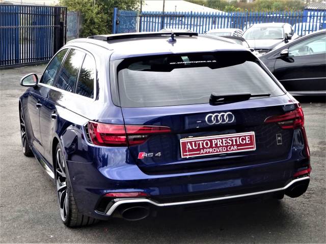 2018 Audi RS4 2.9 TFSI Quattro HUGH SPECIFICATION PAN ROOF BANG OLUFSEN BUCKETS 360 CAMERAS ADAPTIVE CRUISE