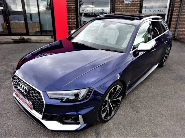 2018 Audi RS4 2.9 TFSI Quattro HUGH SPECIFICATION PAN ROOF BANG OLUFSEN BUCKETS 360 CAMERAS ADAPTIVE CRUISE