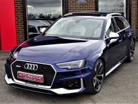 Audi RS4 2.9 TFSI Quattro HUGH SPECIFICATION PAN ROOF BANG OLUFSEN BUCKETS 360 CAMERAS ADAPTIVE CRUISE Estate Petrol Blue
