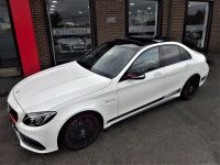 Mercedes-Benz C Class 4.0 C63 S Premium 4dr Auto WITH PAN ROOF JUST HAD 2500 SPENT AT MB Saloon Petrol White