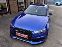 Audi RS6 4.0T FSI Quattro Performance AKRAPOVIC MASSIVE SPEC 67 REG LOW MILEAGE OVER 10K EXTRAS Estate Petrol Sepang Blue Pearl Effect