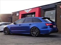 Audi RS6 4.0T FSI Quattro Performance AKRAPOVIC MASSIVE SPEC 67 REG LOW MILEAGE OVER 10K EXTRAS Estate Petrol Sepang Blue Pearl Effect
