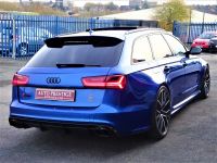Audi RS6 4.0T FSI Quattro Performance AKRAPOVIC MASSIVE SPEC 67 REG LOW MILEAGE OVER 10K EXTRAS Estate Petrol Sepang Blue Pearl Effect