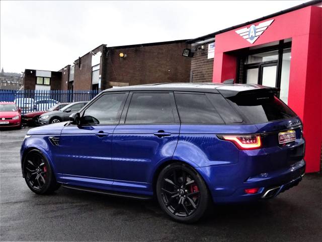 2018 Land Rover Range Rover Sport 5.0 V8 S/C 575 SVR 5dr Auto HUGH SPECIFICATION