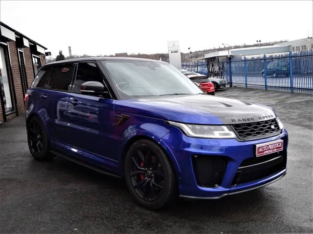 2018 Land Rover Range Rover Sport 5.0 V8 S/C 575 SVR 5dr Auto HUGH SPECIFICATION